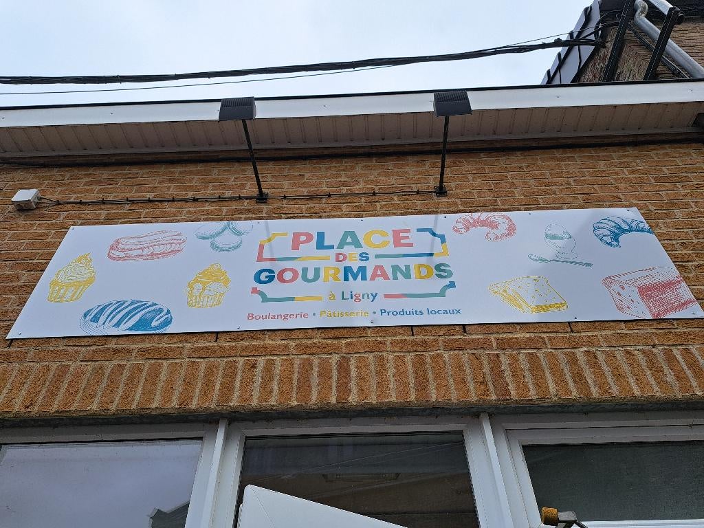Enseigne, Collections, Enlèvement, Comme neuf, Panneau publicitaire