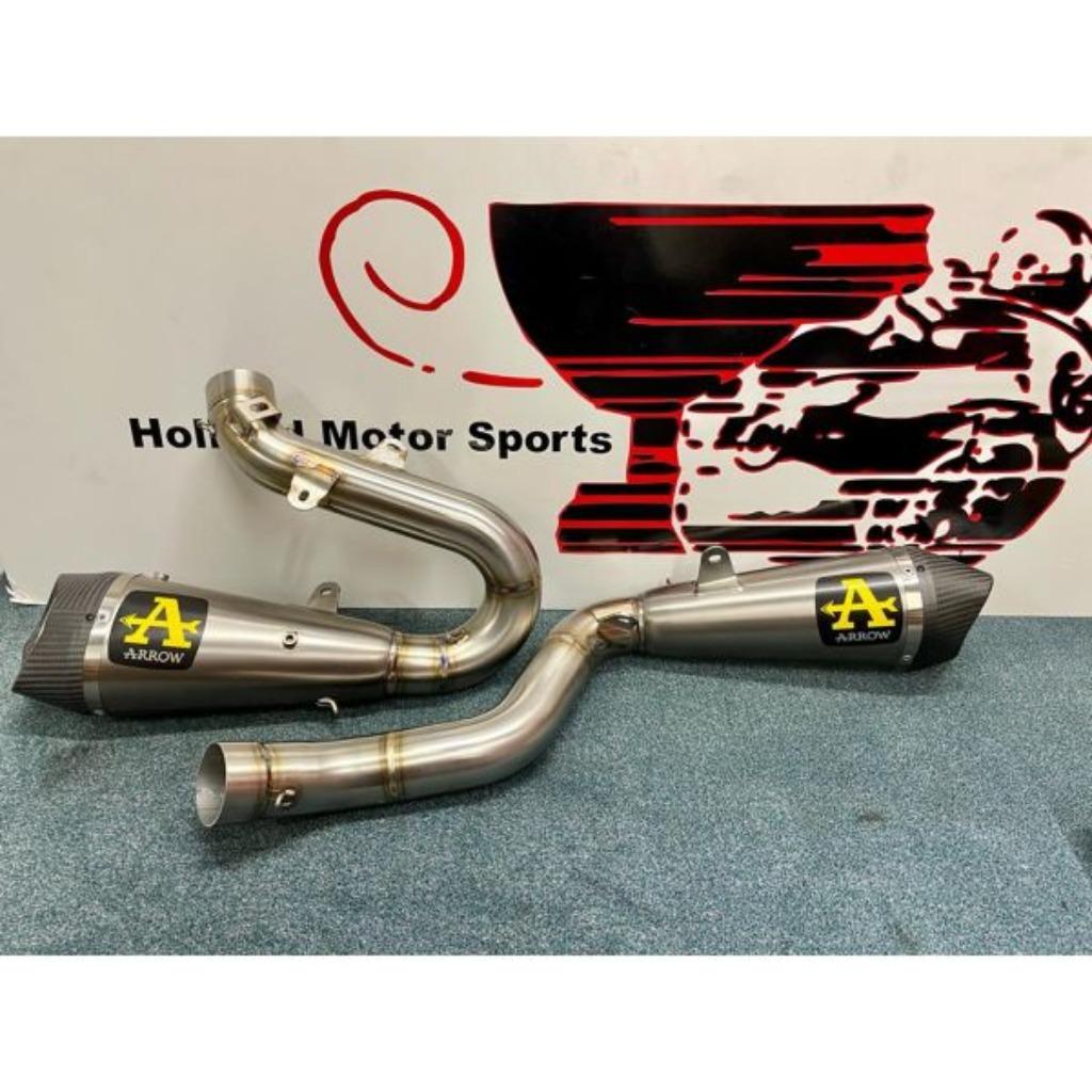Ducati Panigale V4 / V4 S 2020+ Arrow uitlaat titanium, Enlèvement ou Envoi, Neuf