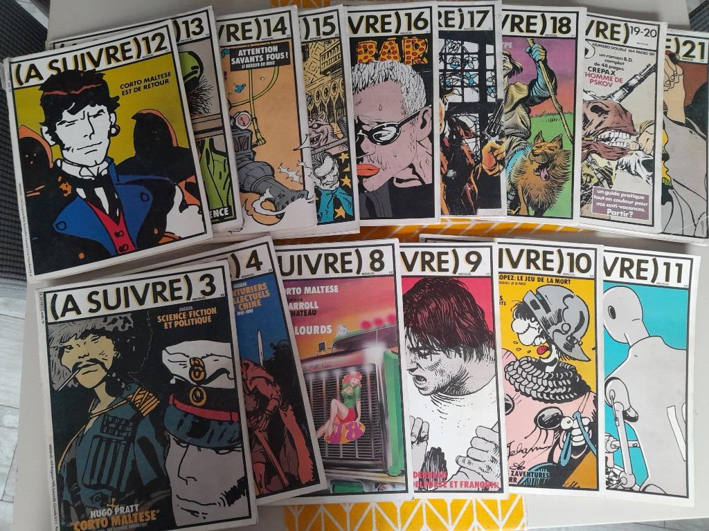 A SUIVRE 15 Revues Année 1978- 1979 Bon État, Utilisé, Autres types