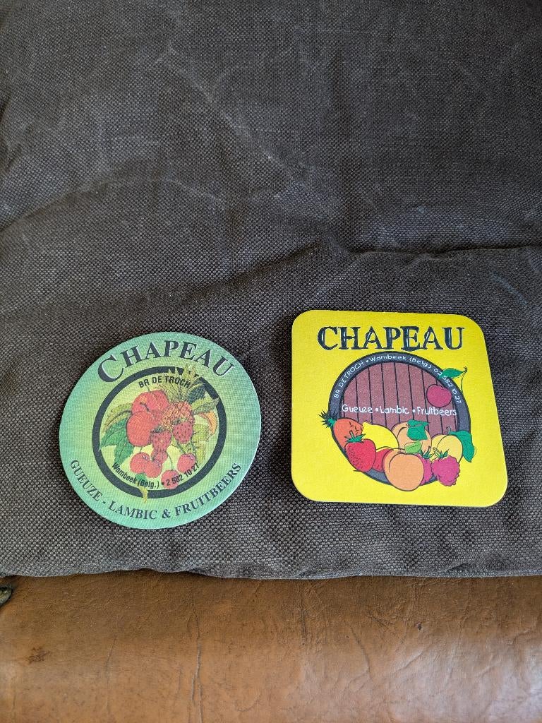 Chapeau - BR de troch, Verzamelen, Ophalen of Verzenden, Zo goed als nieuw, Viltje(s)