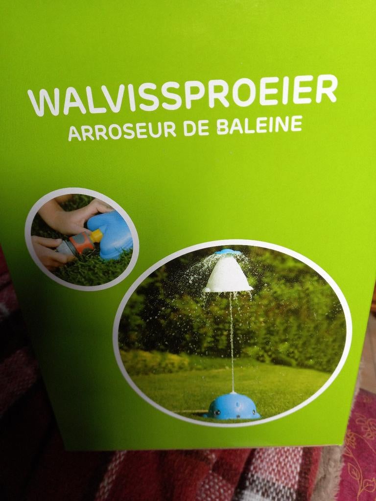 Walvissproeier aan te sluiten op een tuinslang, Ophalen, Nieuw