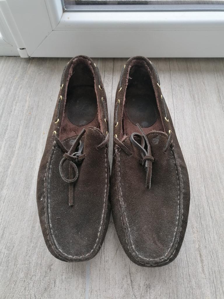 Bobbies instappers met bont, Ophalen, Bobbies, Bruin, Nieuw