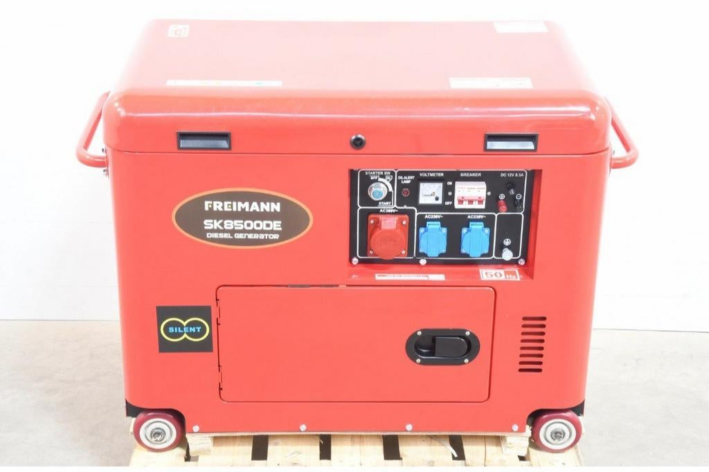 Extra stille en zuinige dieselgenerator, Ophalen of Verzenden