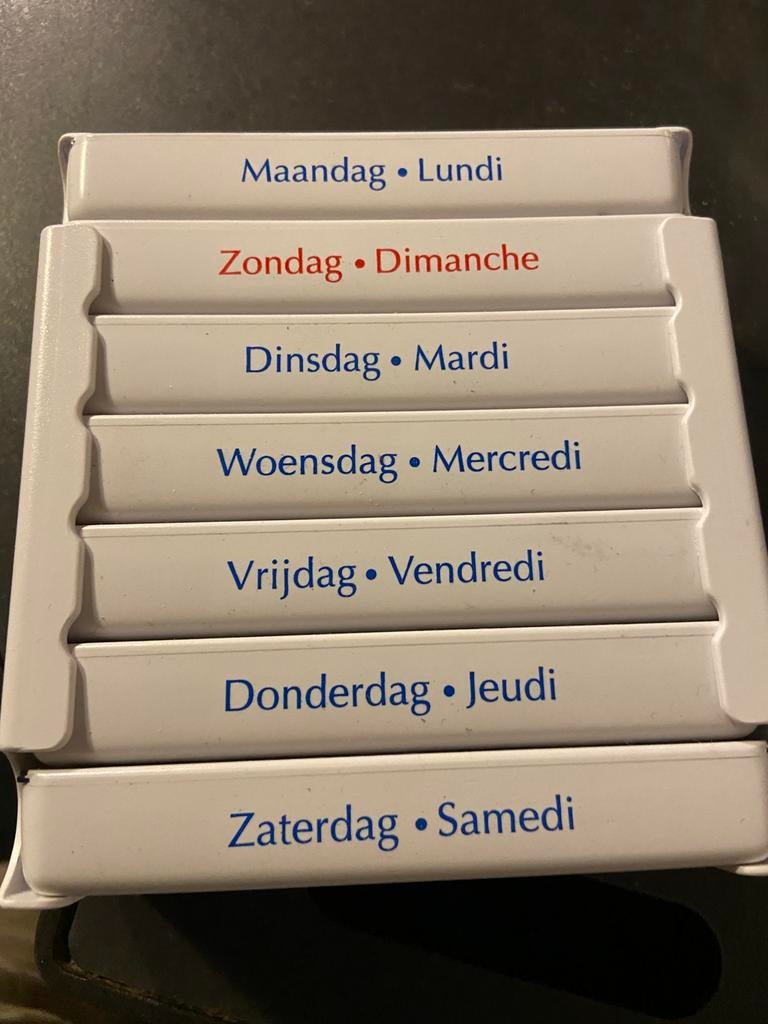Pillendoseerdoos, Livres, Santé, Diététique & Alimentation, Enlèvement ou Envoi, Neuf, Maladie et Allergie