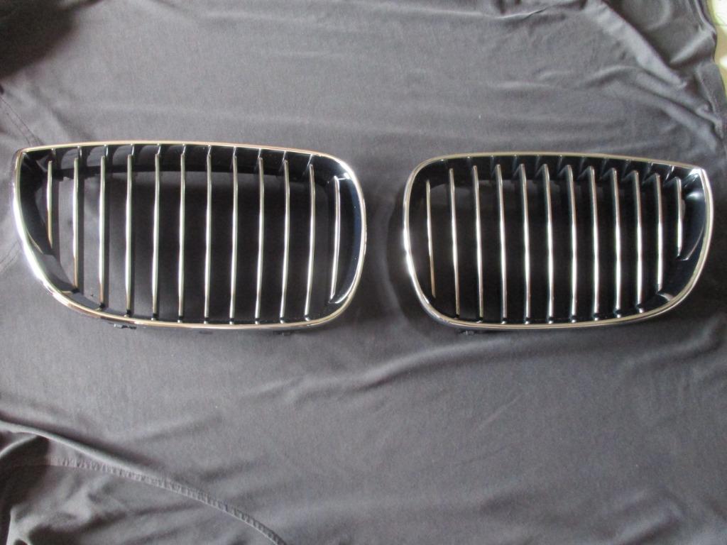 BWM 1-serie ( E 87 ) Radiatorgrilles / niertjes., Gebruikt, Voor, Ophalen of Verzenden, Bumper