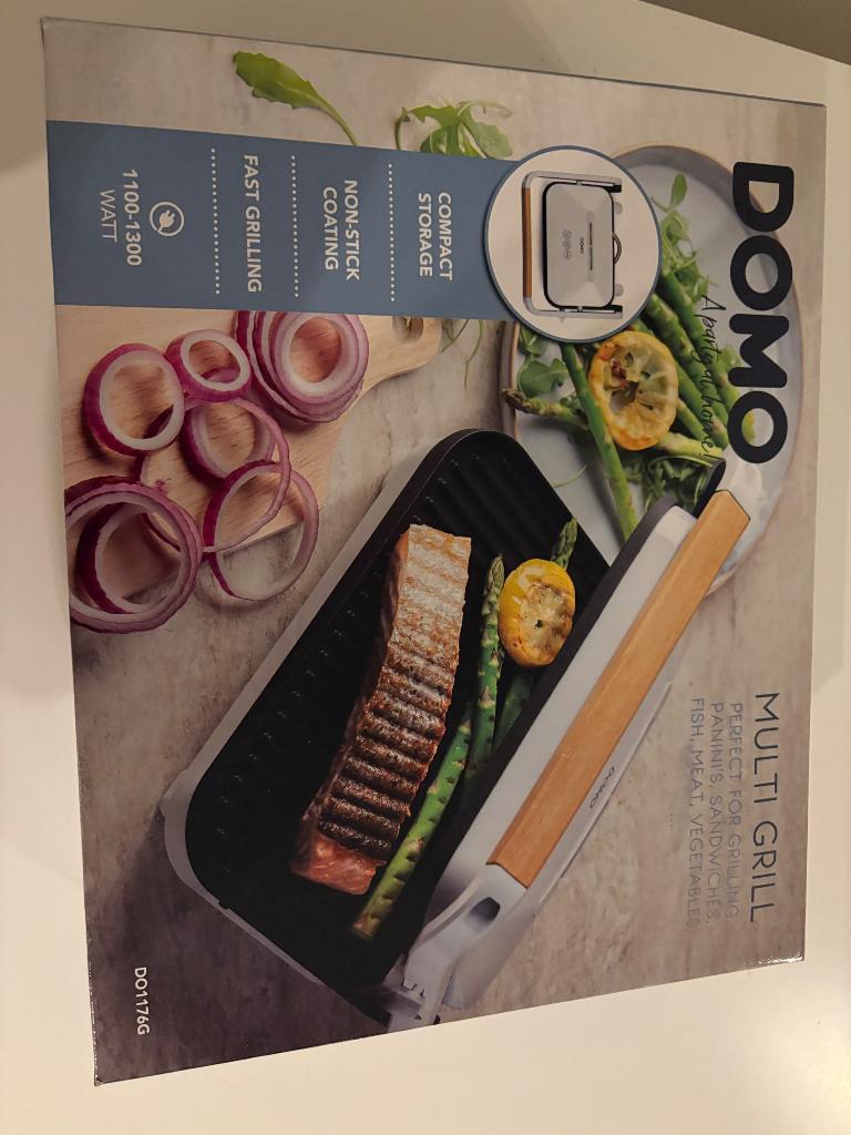 Domo grill toastiemachine, Ophalen, Nieuw, Tafelgrill