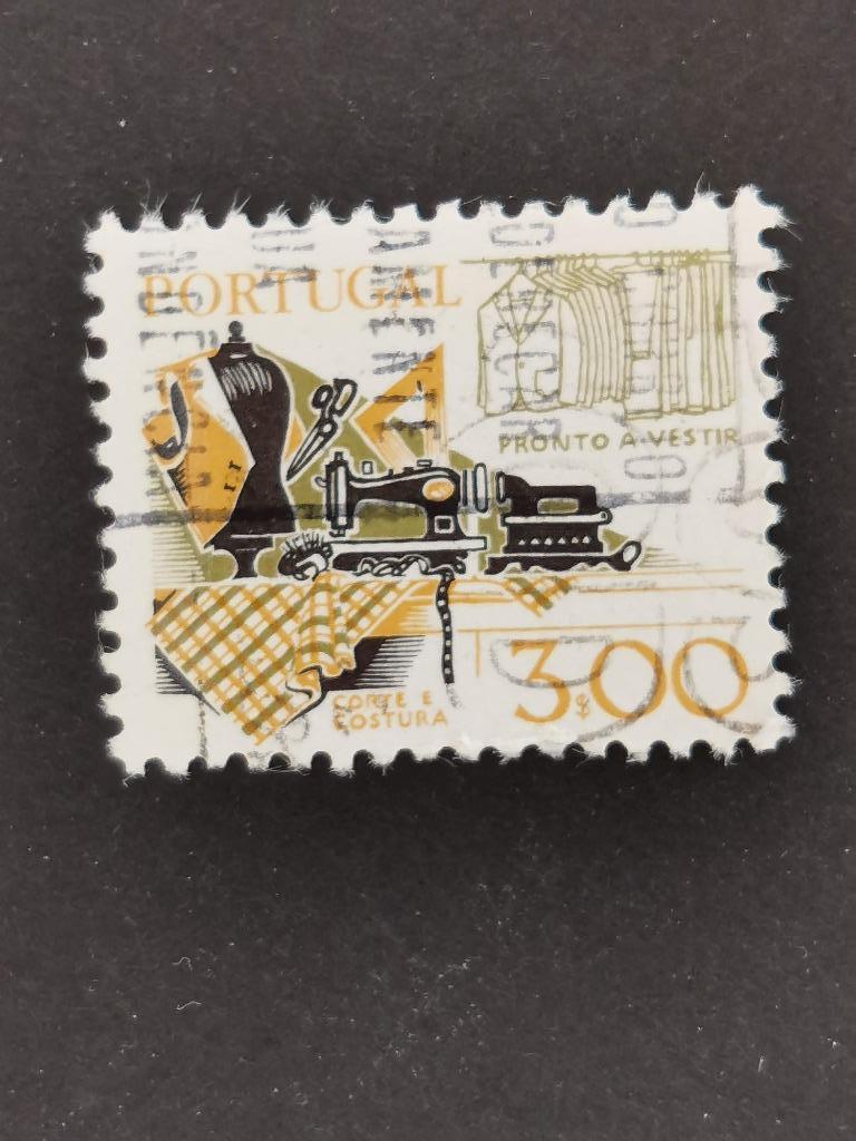 Portugal 1980 - naaiatelier, Ophalen of Verzenden, Portugal, Gestempeld