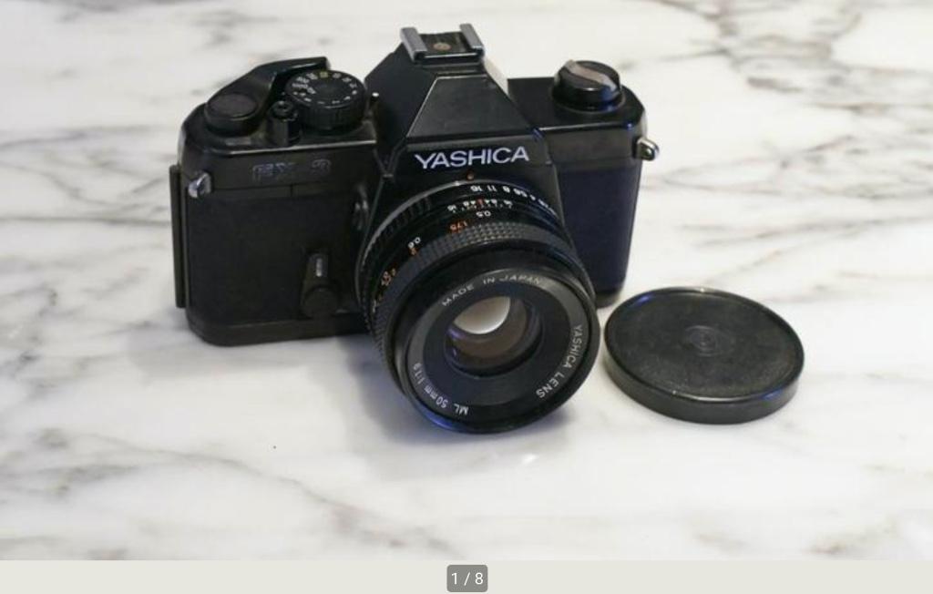 Yashica FX-3 met ML 50mm f/1.9, Audio, Tv en Foto, Ophalen of Verzenden, Gebruikt, Spiegelreflex, Overige Merken