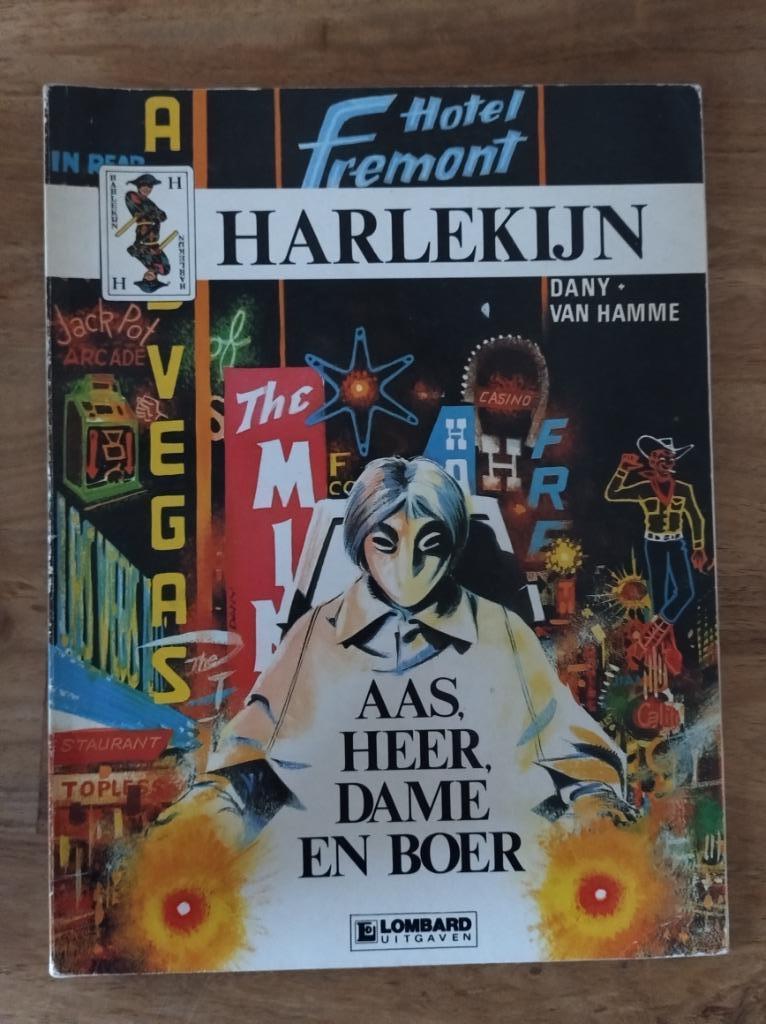 Harlekijn - Aas, dame, heer & boer - Van Hamme, Ophalen of Verzenden, Gelezen