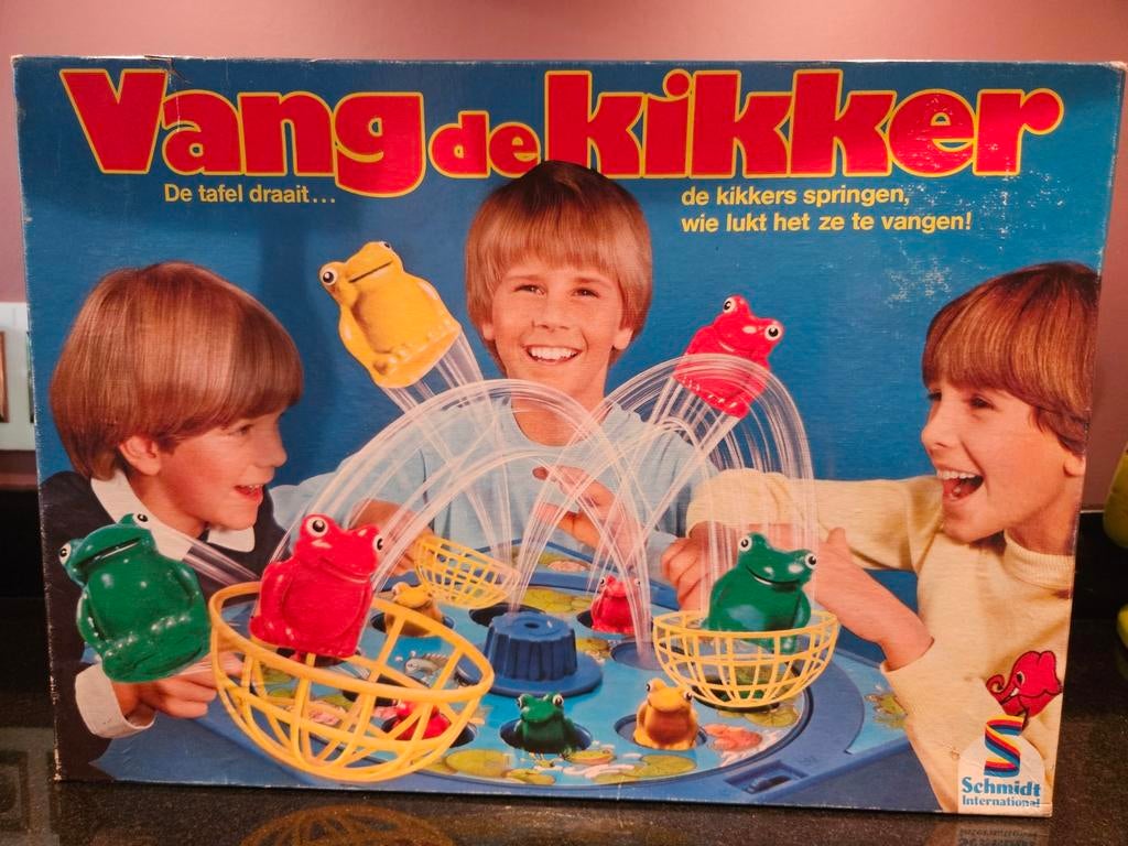 VANG DE KIKKER, Hobby en Vrije tijd, Gezelschapsspellen | Bordspellen, Drie of vier spelers, Ophalen, Gebruikt