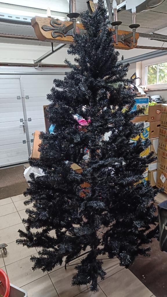 zwarte kunst kerstboom, Ophalen, Zo goed als nieuw