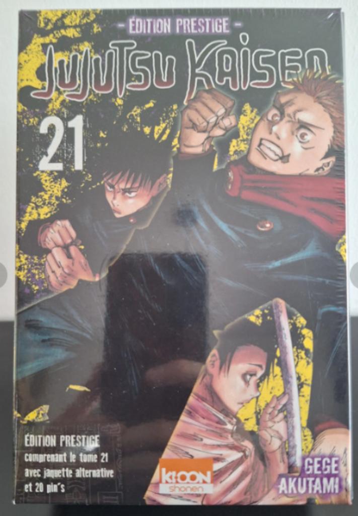 manga Jujutsu Kaisen Tome 21 édition prestige neuf, Boeken, Eén comic, Nieuw, Ophalen of Verzenden, Japan (Manga)
