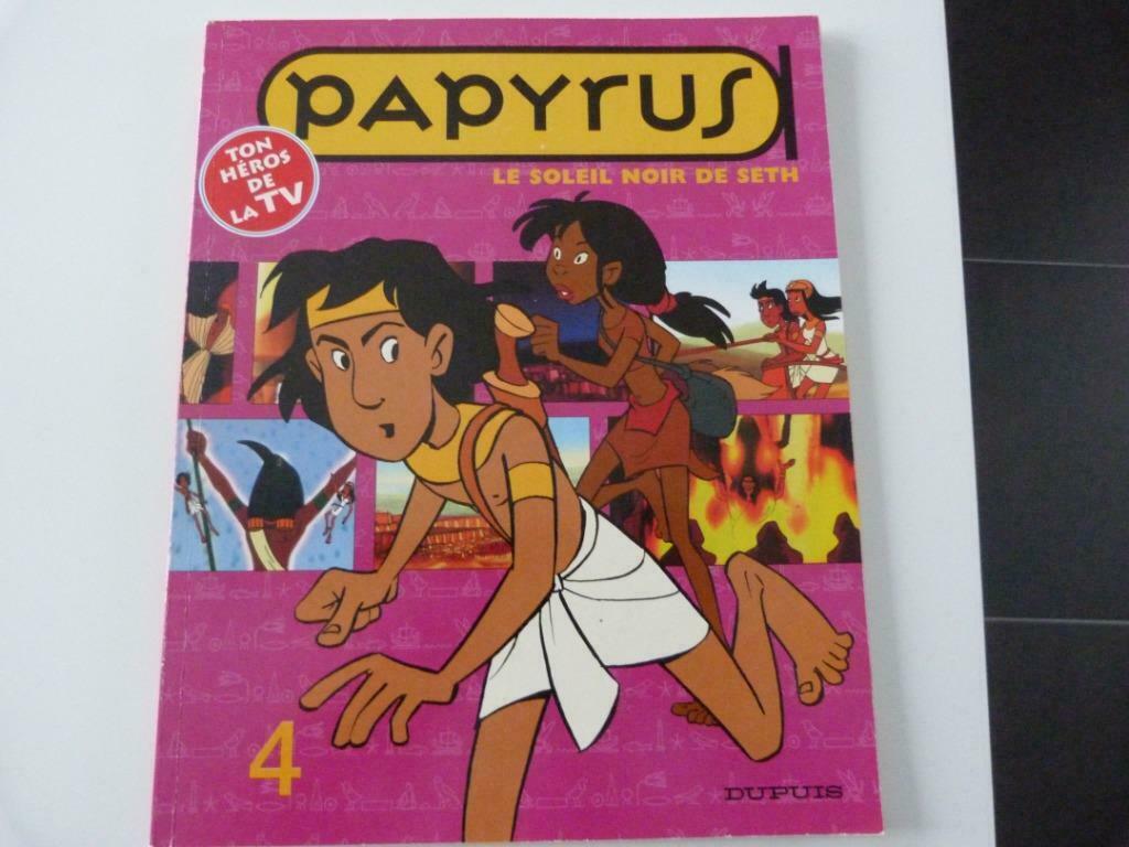 Papyrus Tome 4 : Le Soleil Noir De Seth [Livre], Enlèvement ou Envoi, Lucien De Gieter, Comme neuf, Comics