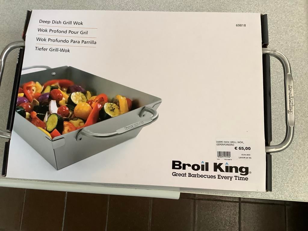 Grill wok Broil King, Ophalen of Verzenden, Nieuw