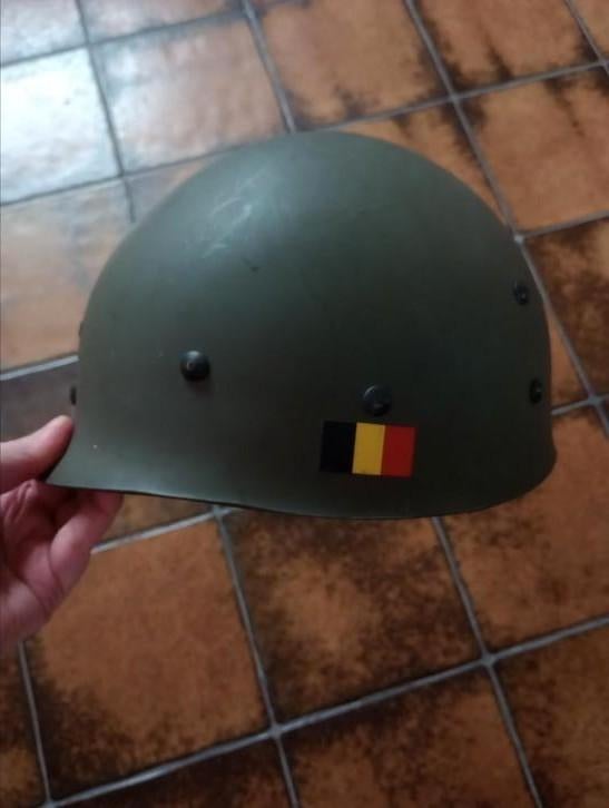Casque infanterie armée belge, Collections, Objets militaires | Général, Enlèvement ou Envoi