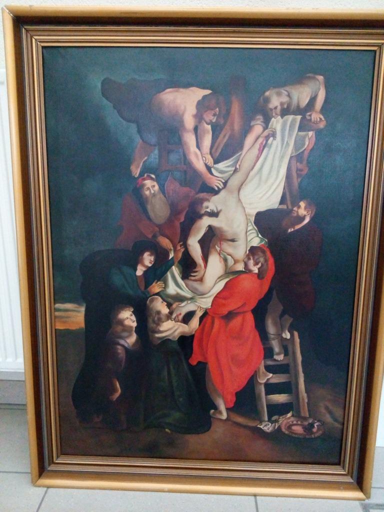 Schilderij Christus, Antiquités & Art, Art | Peinture | Classique, Enlèvement