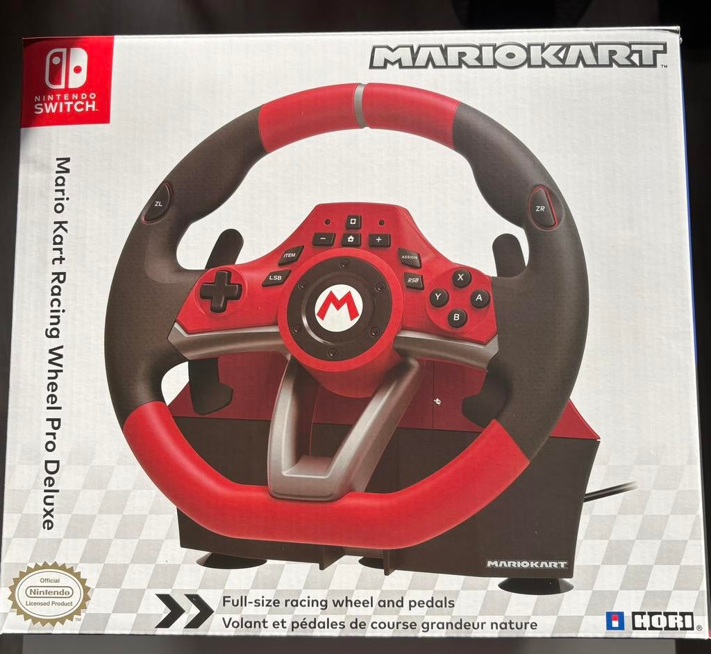 Mario Kart Racing Wheel Pro Deluxe, Ophalen, Zo goed als nieuw