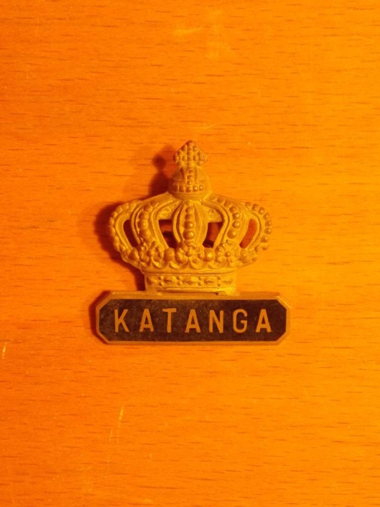 Katanga gendarmerie badge, Ophalen of Verzenden, Rijkswacht, Embleem of Badge