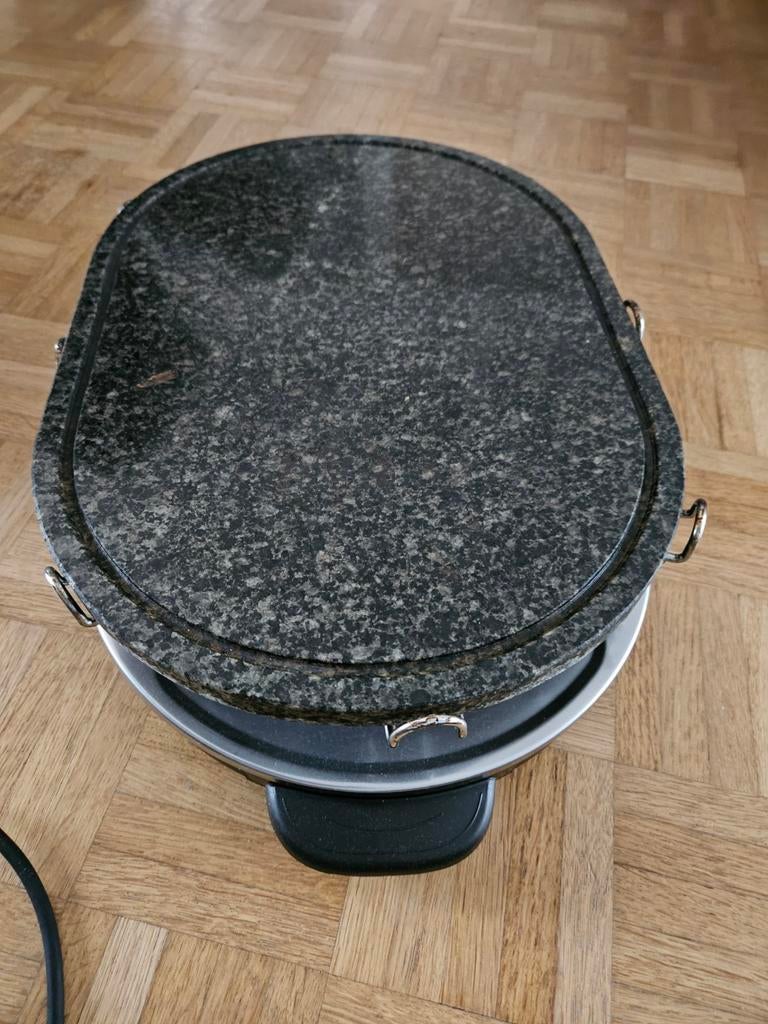 Raclette/Pierrade-machine, Ophalen