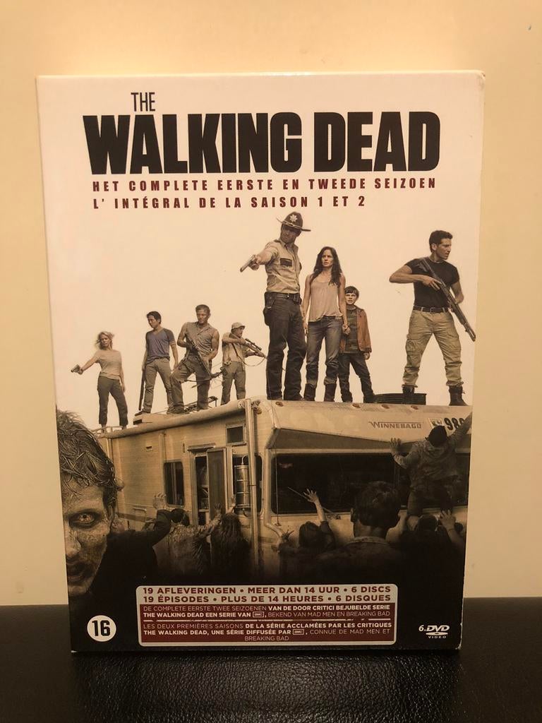 The walking Dead seizoen 1 & 2 DVD BOX, Enlèvement ou Envoi, Comme neuf