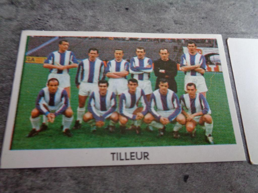 VOETBAL TEAM prent jaren 60 uitgever onbekend TILLEUR, Hobby en Vrije tijd, Stickers en Plaatjes, Verzenden