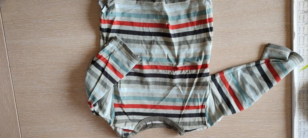 T shirt lange mouw baby 1 euro per stuk of prijsje samen, Enlèvement ou Envoi, Utilisé, Taille 80