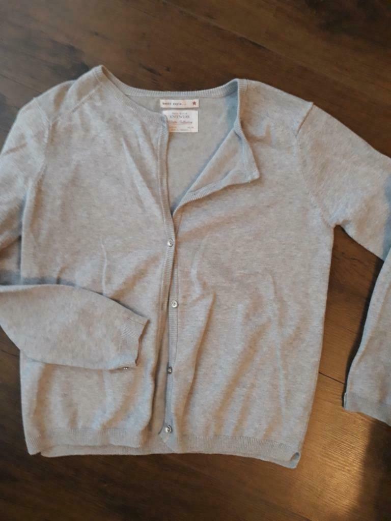 Gilet gris Zara 13/14 ans, Kinderen en Baby's, Kinderkleding | Overige, Ophalen of Verzenden, Zo goed als nieuw, Zara
