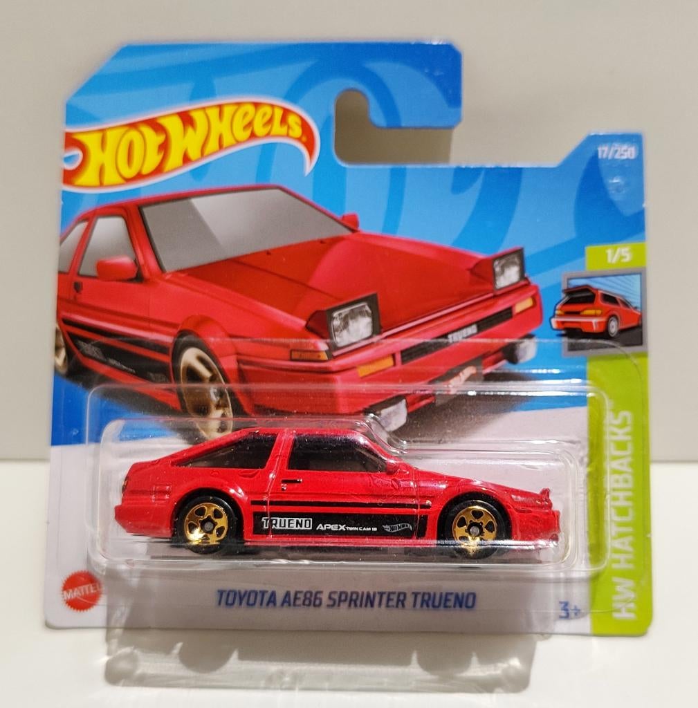 Hot Wheels Toyota AE86 Sprinter Trueno Rood (2022), Hobby & Loisirs créatifs, Voitures miniatures | Échelles Autre, Enlèvement ou Envoi