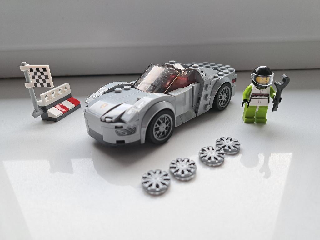 Lego 75910 - Porsche 918 Spyder, Ophalen of Verzenden, Gebruikt, Complete set, Lego