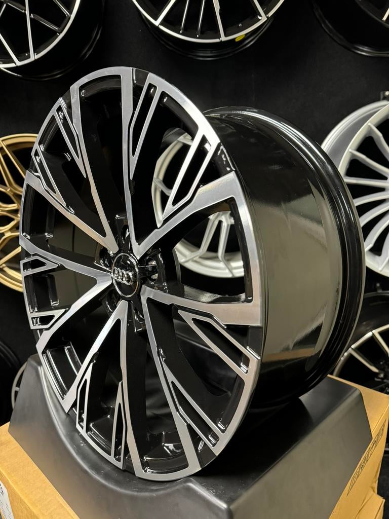 19 inch velgen voor Audi S LINE RS look 5x112 A4 A5 A6 A7 Q2, Auto-onderdelen, Banden en Velgen, 19 inch, Velg(en), Nieuw, Ophalen of Verzenden