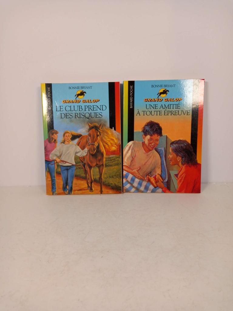 2 livres Grand galop - bonnie bryant, Livres, Enlèvement ou Envoi, Comme neuf, Bonnie Bryant, Fiction