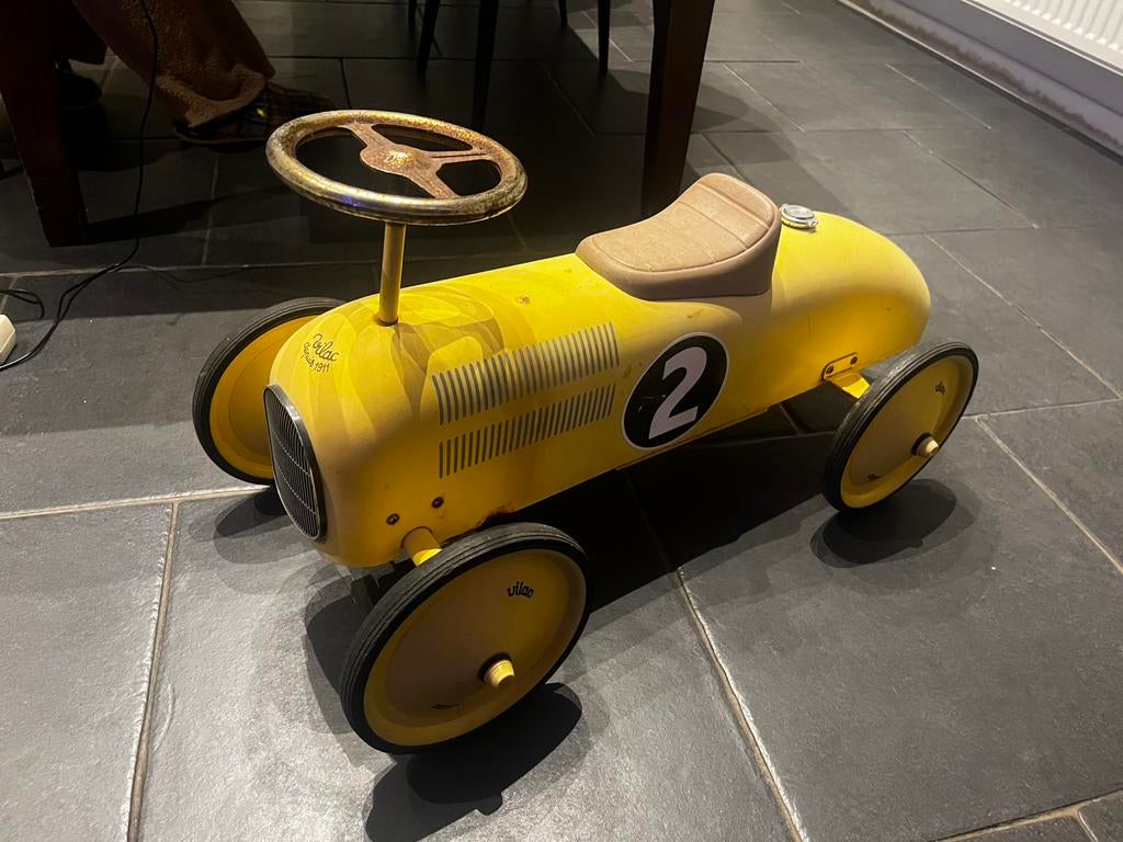 Retro wagentje met platina, Kinderen en Baby's, Ophalen, Gebruikt