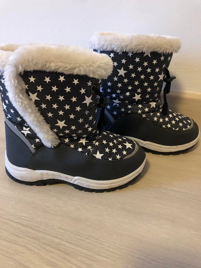 Bottes d'hiver Bottes de neige taille 31, jambe large., Enlèvement, Comme neuf