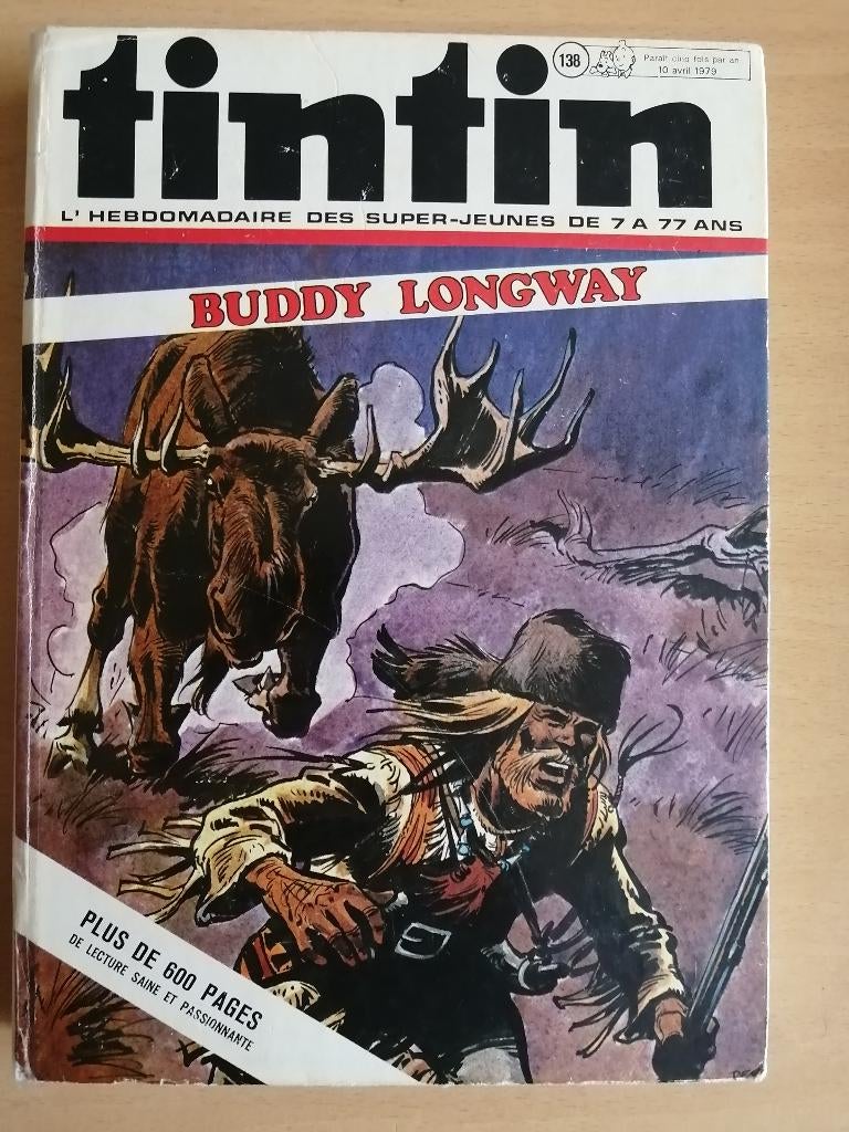 Recueils Journal TINTIN numéro 138 - E.O. 1979, Livres, Enlèvement ou Envoi