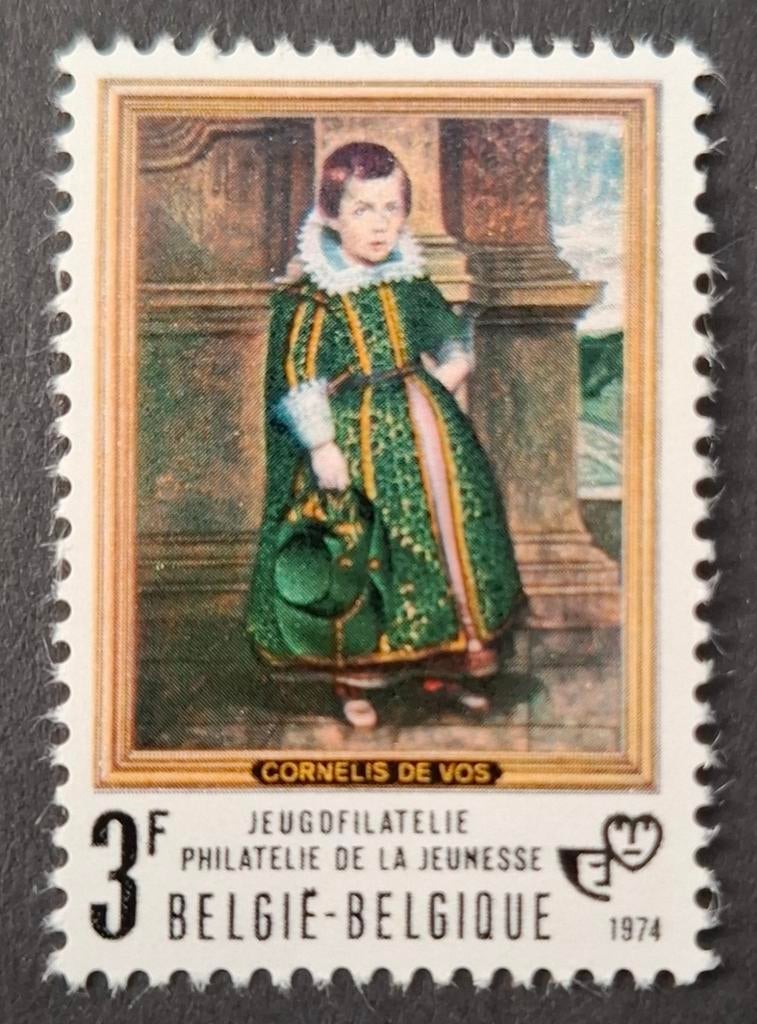 België: OBP 1724-V ** Jeugdfilatelie 1974., Ophalen of Verzenden, Zonder stempel, Postfris, Postfris