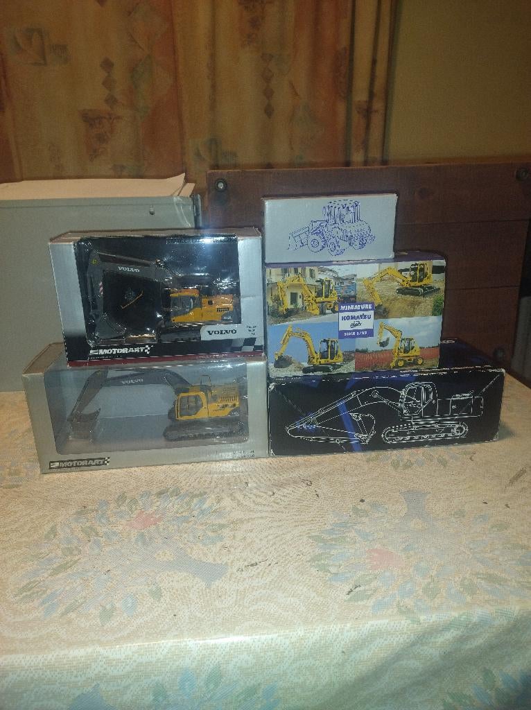 Schaalmodellen van Graafmachines- Mini lader, Hobby en Vrije tijd, Ophalen of Verzenden, Zo goed als nieuw, 1:32 tot 1:50, Overige merken