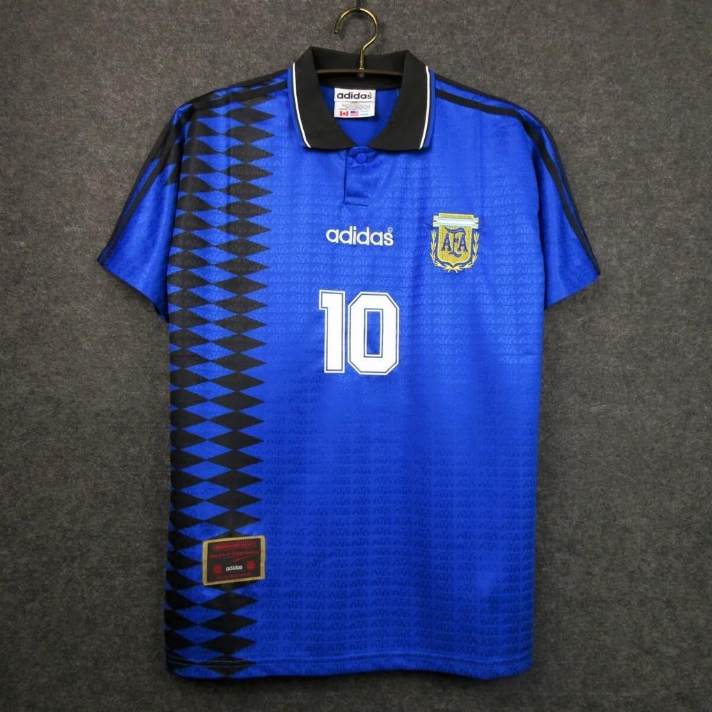 Argentinië Diego Maradona VoetbalShirt WorldCup1994 Vintage, Verzenden, Zo goed als nieuw