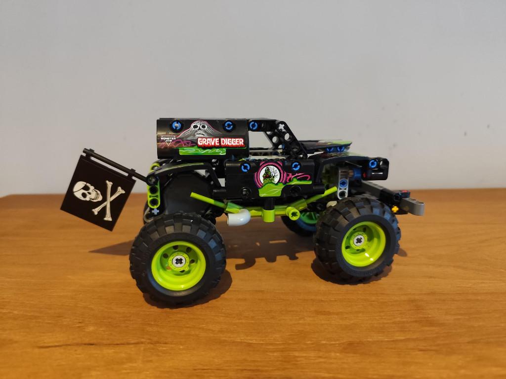 Lego 42118 - Monster Jam Grave Digger, Ophalen of Verzenden, Gebruikt, Complete set, Lego