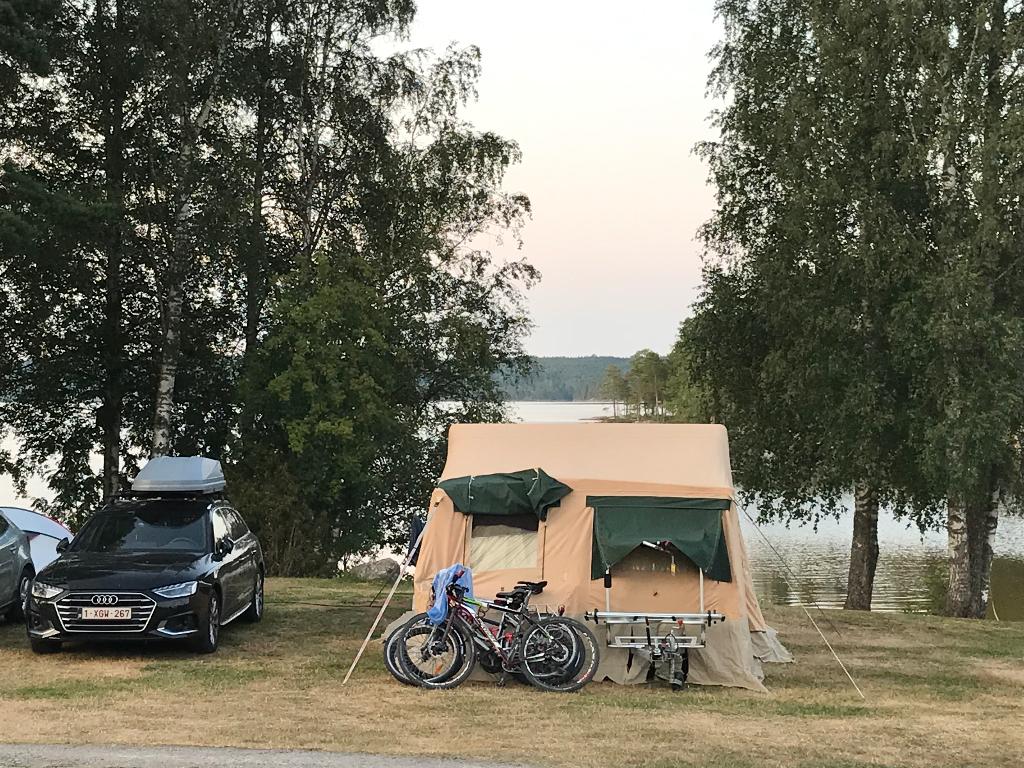 Vouwwagen, Ophalen, Trigano, Beige, Tot en met 4