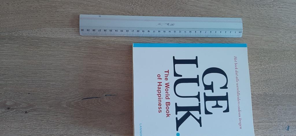 Geluk, the world book of hapiness, Boeken, Ophalen, Zo goed als nieuw, Leo Bormans