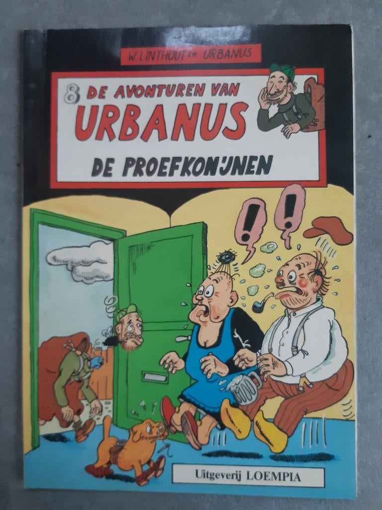 Urbanus - 8 - De Proefkonijnen, Verzamelen, Ophalen of Verzenden, Gebruikt