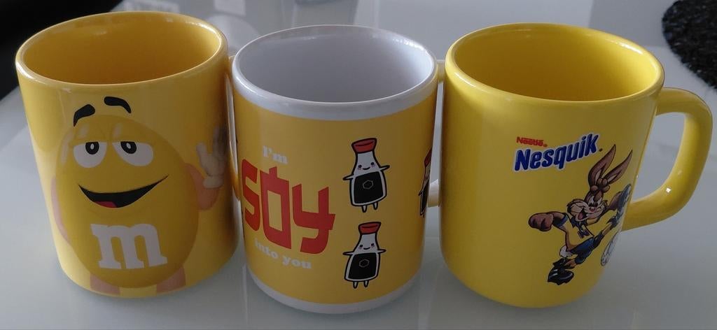 3 mugs, Ophalen, Zo goed als nieuw
