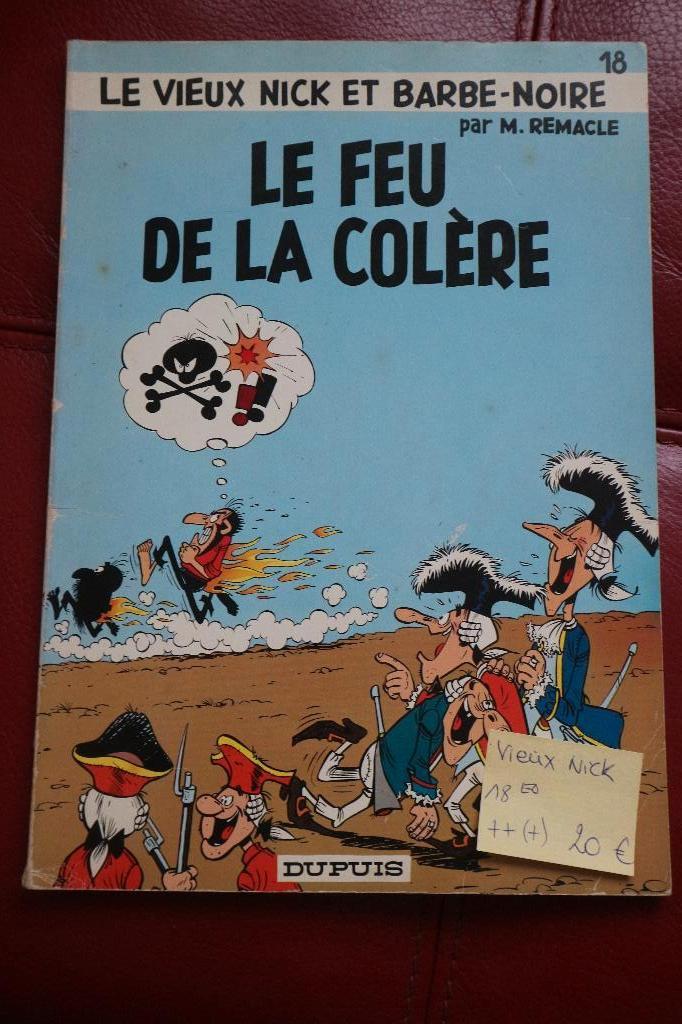 bd VIEUX NICK le feu de la colère ++(+)  18 eo, Livres, Une BD, Enlèvement ou Envoi