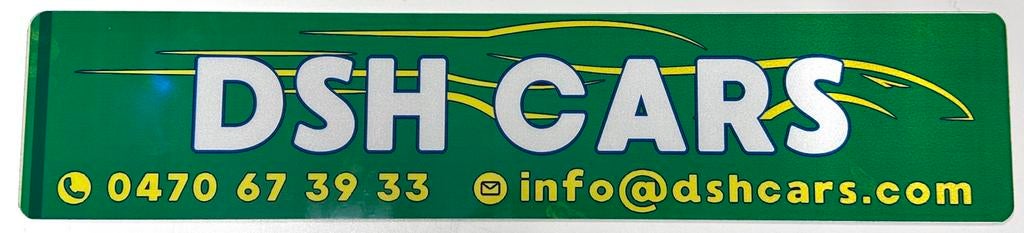 Plaque immatriculation showroom garage, Autos : Divers, Tuning & Styling, Enlèvement ou Envoi, ., ., .