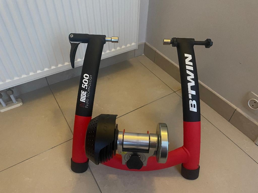 Btwin InRide 500 stille rollentrainer met smart sensors, Ophalen, Zo goed als nieuw