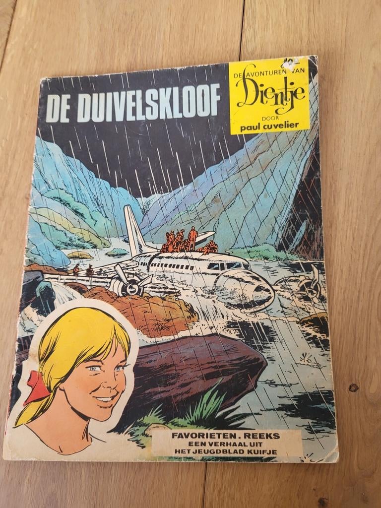Dientje - 2. De duivelskloof, Livres, Enlèvement ou Envoi, Une BD, Paul Cuvilier, Utilisé