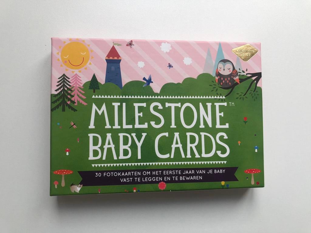 Cartes marquées/cartes jalons pour bébé, Enlèvement ou Envoi, Neuf, Cadeau d'accouchement