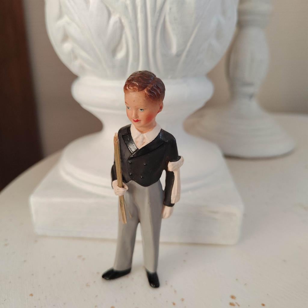 Oud beeldje van de communiejongen, Antiek en Kunst, Ophalen of Verzenden
