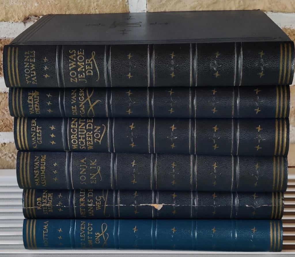 6 romans: Triomf reeks, Ophalen of Verzenden, België