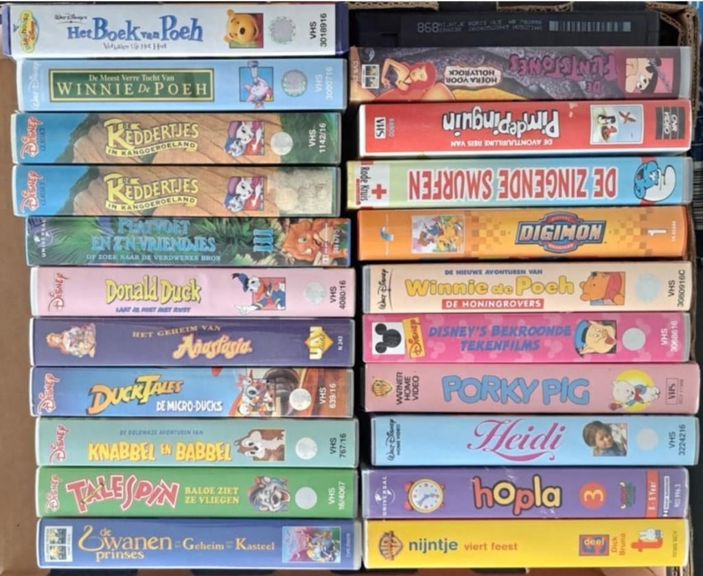 VHS Lot Allerlei 5 (apart verkrijgbaar), Enlèvement ou Envoi, Comme neuf